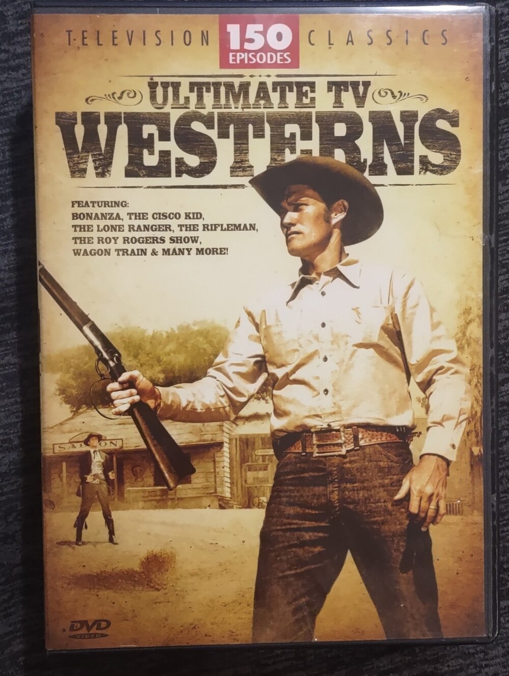 Western Movies DVD Bundle (159 episodes & 3 movies) including "The Lone Ranger"